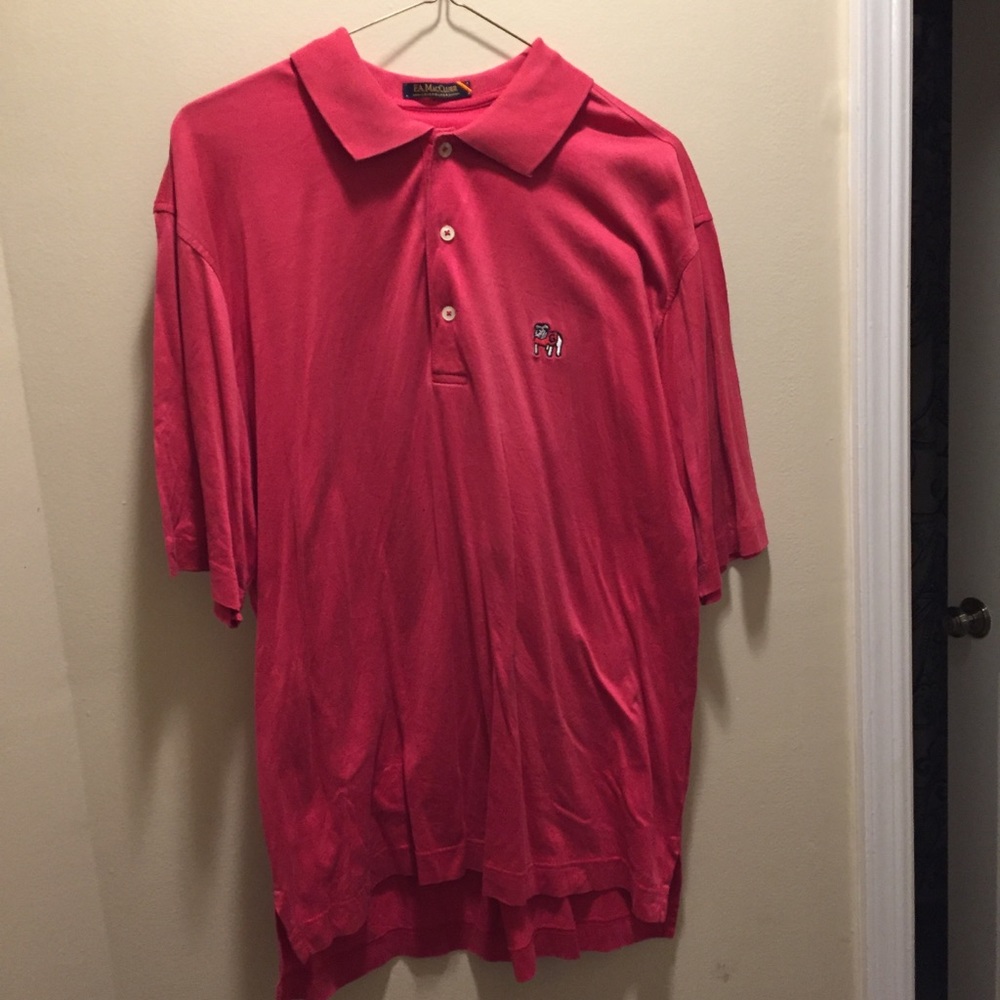 UGA polo shirt
